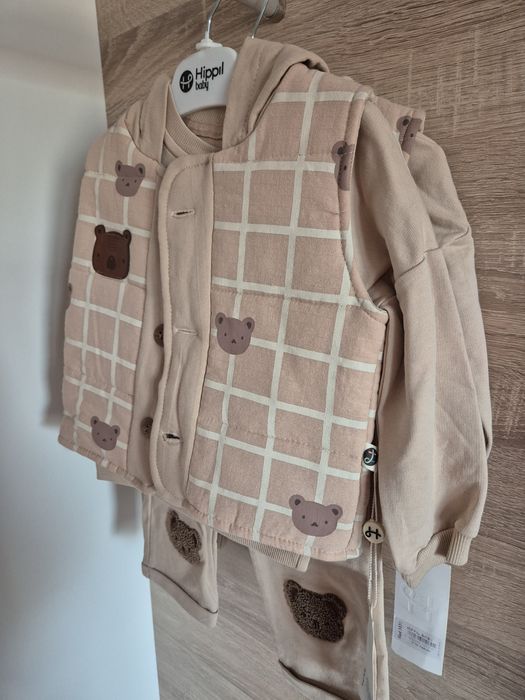 Памучни комплекти от три части за момче