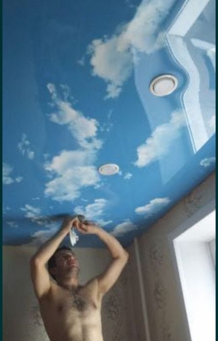 Натяжные потолки Костанай