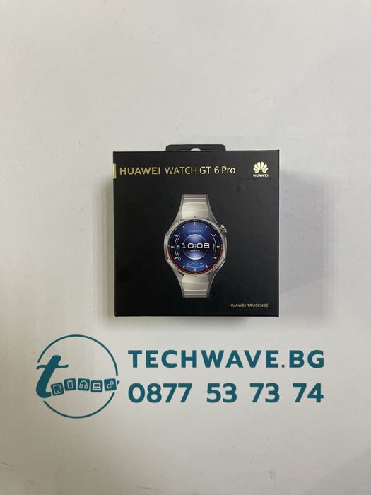 Huawei Watch GT6 Pro Titanium, чисто нов