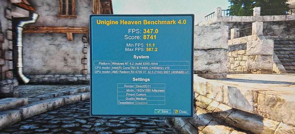 Мн.Добро Гейм PC I5 14400/32Gb/1TB SSD/MSI RX 6700XT 12Gb/Гаранция