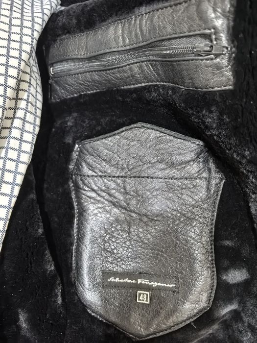 Мужская дублёнка,кожа,мех овчина..мягкая