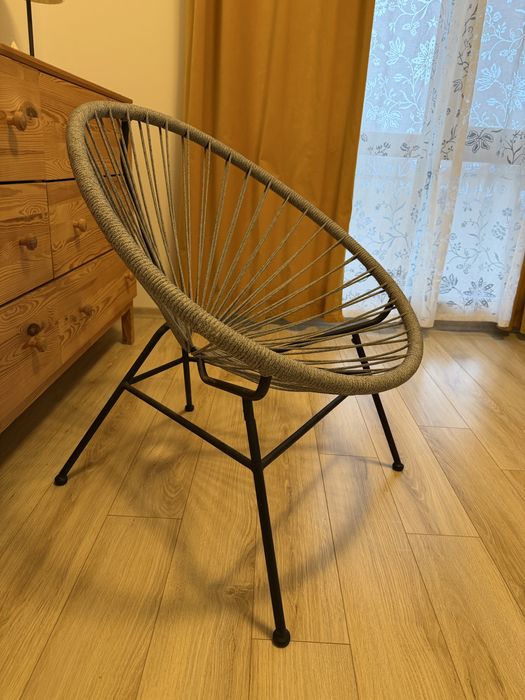 Fotoliu galben / gri