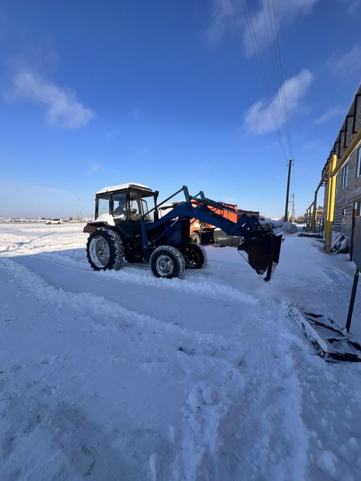 Мтз трактор с куном передний мост рабочии