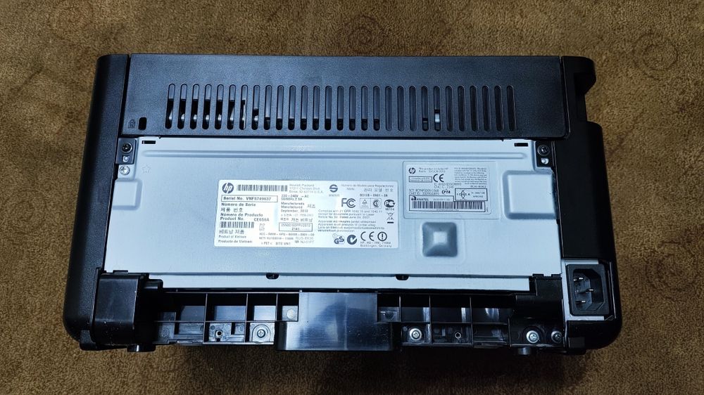 Принтер HP LaserJet P1102W wi-fi