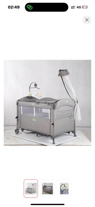 Детская монеж-кровать