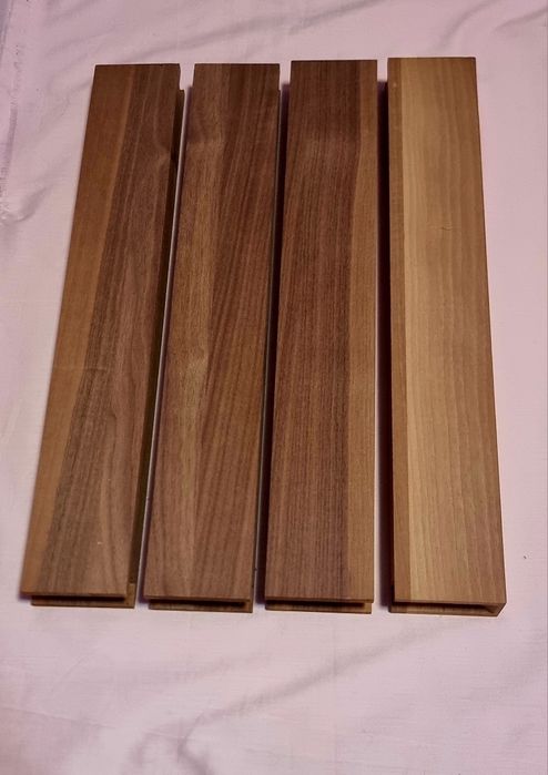 Bucati de lemn masiv de nuc american