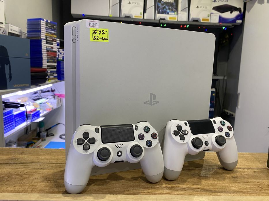 Playstation 4 slim прошитые + много игр