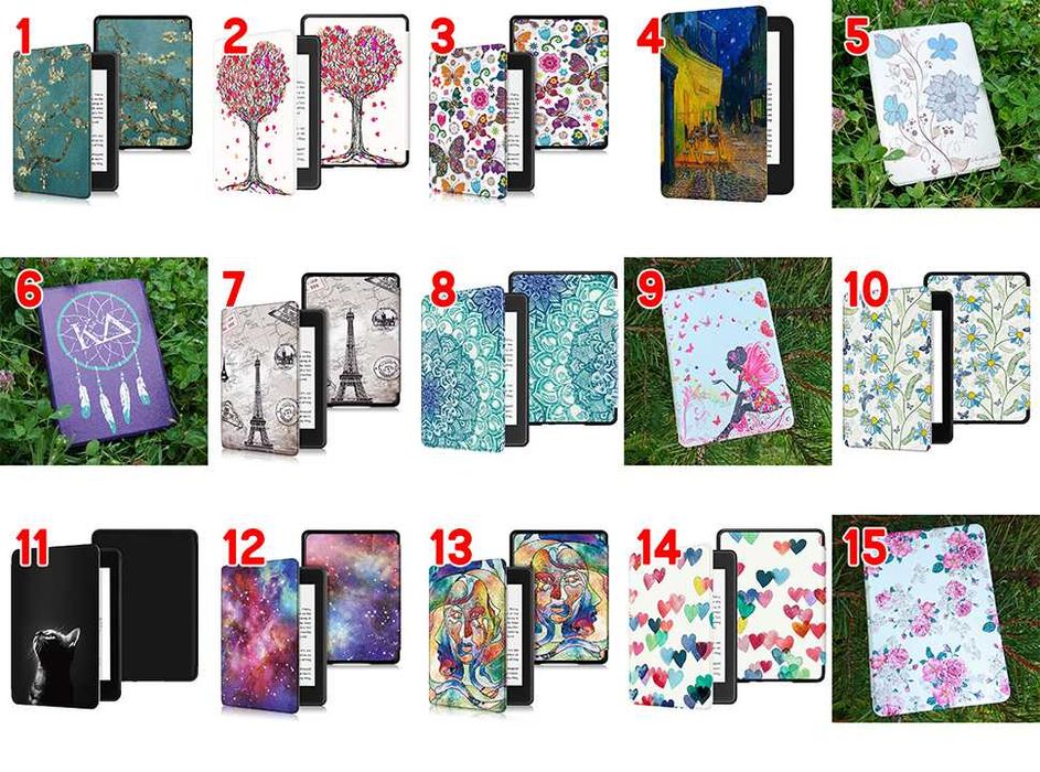 Kindle Paperwhite Colorsoft 3.4/Basic 11/5.6.8/2021/2022/2024 - Калъф