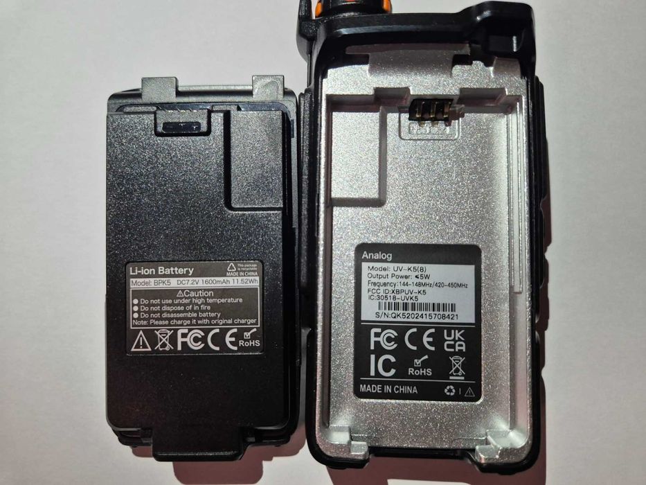 Радиостанция QUANSHENG UV-K5 (8) 5W Промо