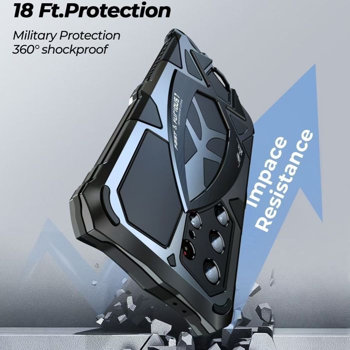 Samsung Galaxy S25 Ultra учун Люкс Бронированный Чехол (LUPHIE)