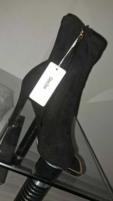 Botine LW0606-1 Negru