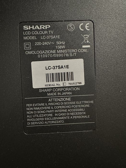 Televizor Sharp diagonala 93’