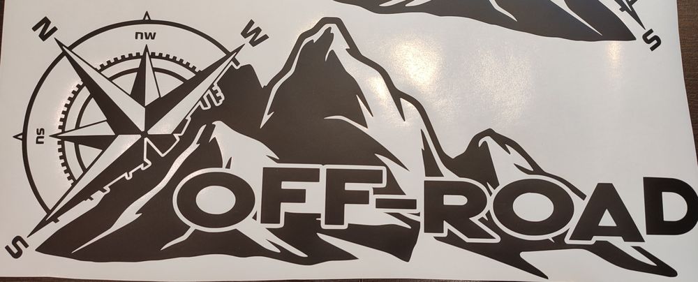 Set stickere autocolant OFF-ROAD/ Adventure
