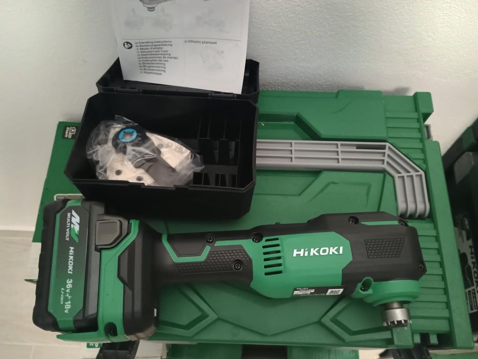 Multifuncționala  hikoki  cv18da. Noua. La cutie și baterie 5 ah multivolt