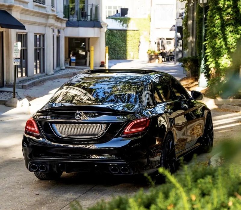 Eleron porbagaj spoiler sport tuning Mercedes C class W205 R Style PSM