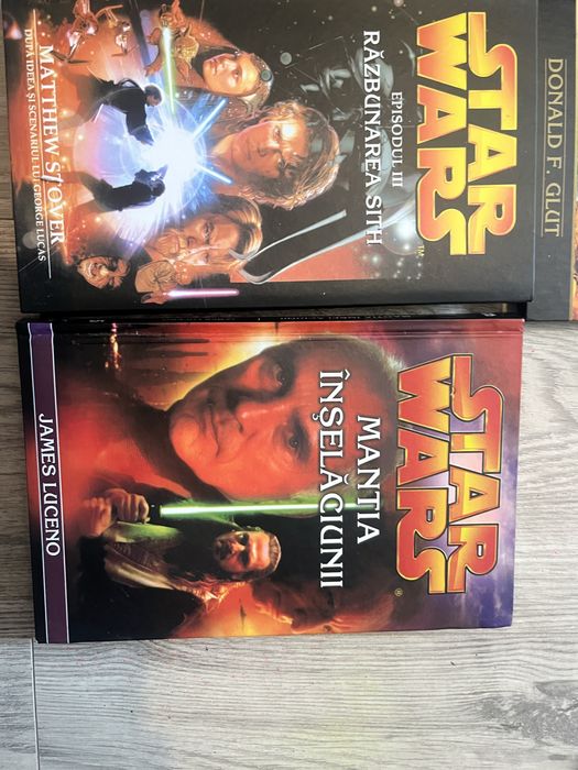 Lot carti Star Wars George Lucas, diferiti autori