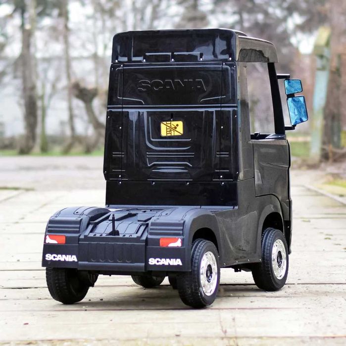 Camion electric pentru copii SCANIA R-SERIES 4x4 180W 12V 14Ah PREMIUM