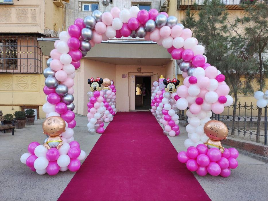 Оформление шарами