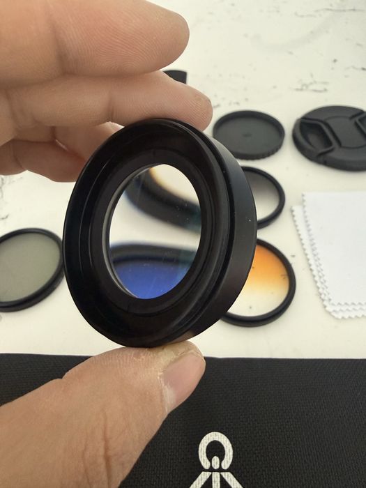 Макро объектив для фотоаппарат и телефона