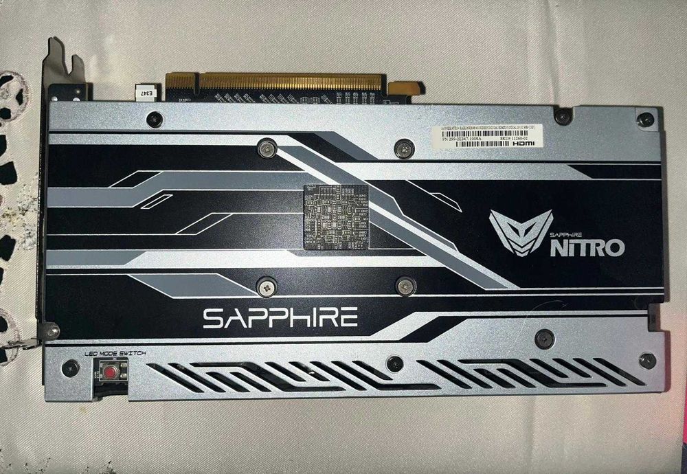 Vand Placa Video Sapphire Nitro Radeon RX 480 Oc 4 Gb DDR5 256 biti