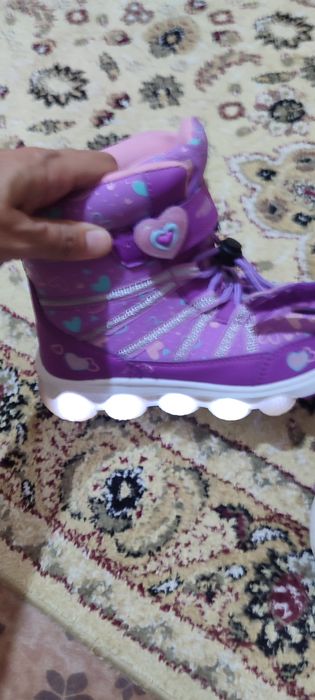 Сапоги зимние для девочки.