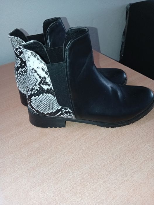 Botine dama talpă joasă