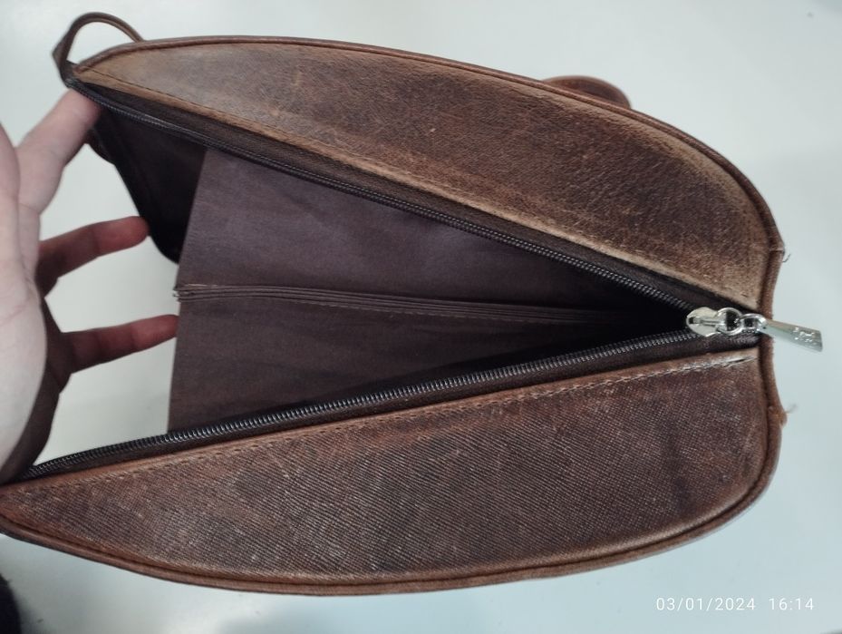 Рюкзак из натуральной кожи