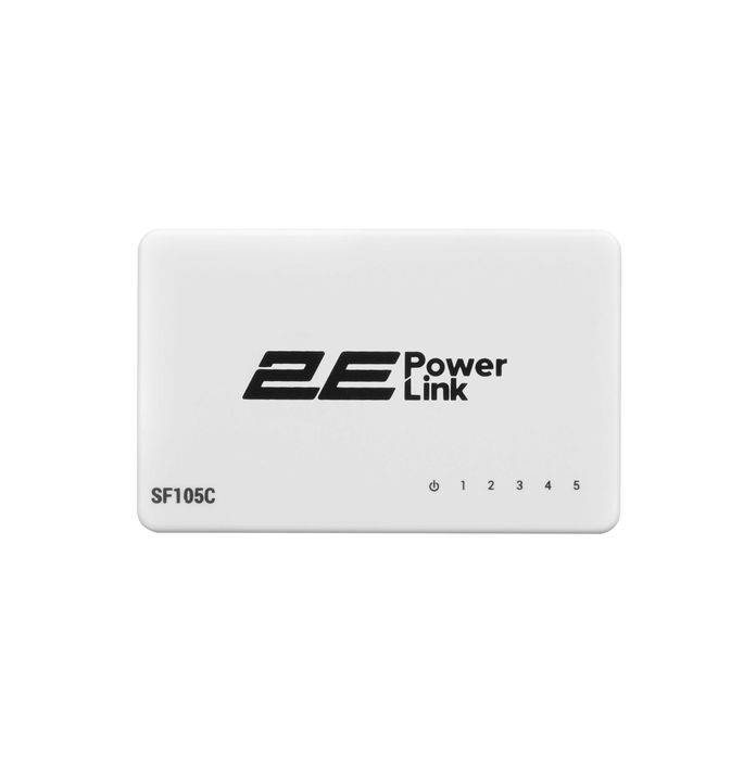 } Акция Коммутатор 2E PowerLink SF105C 5xFE, неуправляемый, десктоп