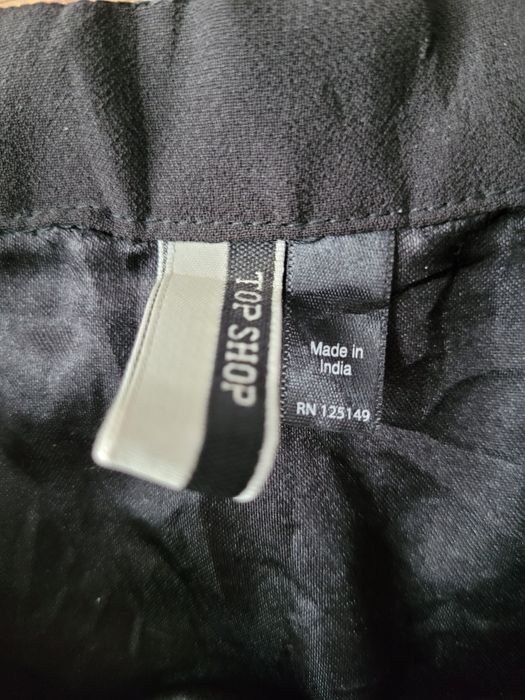 Vesta pene struț, fusta paiete Topshop