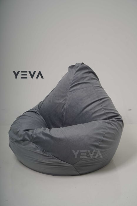 Bin Beg, Бин Бэг, Бин Бег, Бинбег, Binbeg, Кресло-мешок (Грей)