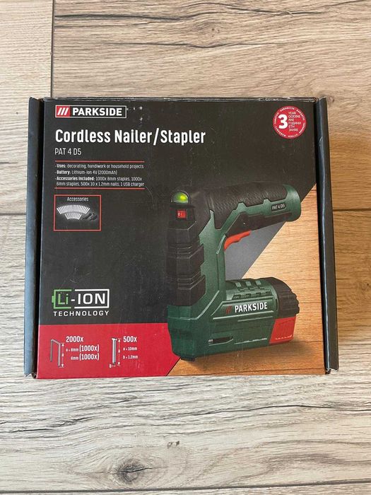 Capsator electric Parkside + set capse