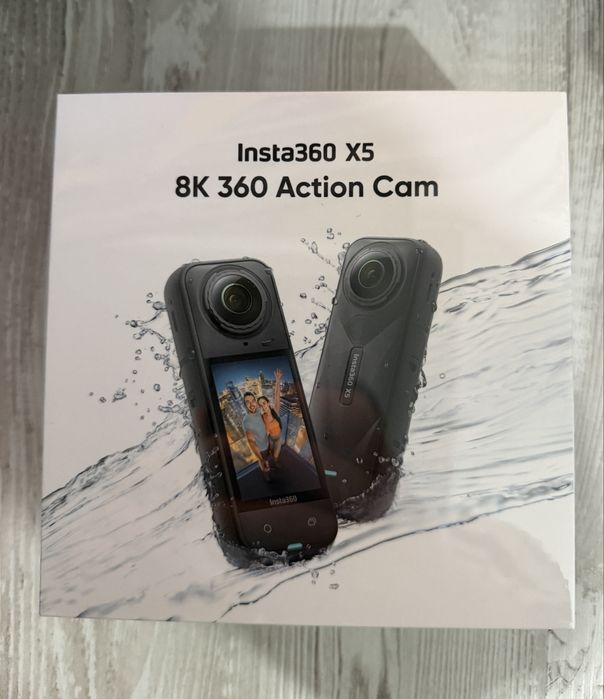 Camera Insta360 X5-noua,sigilata