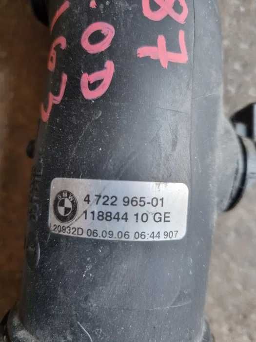 Furtun intercooler bmw seria 1 e87 2.0d 163 cod 4722965