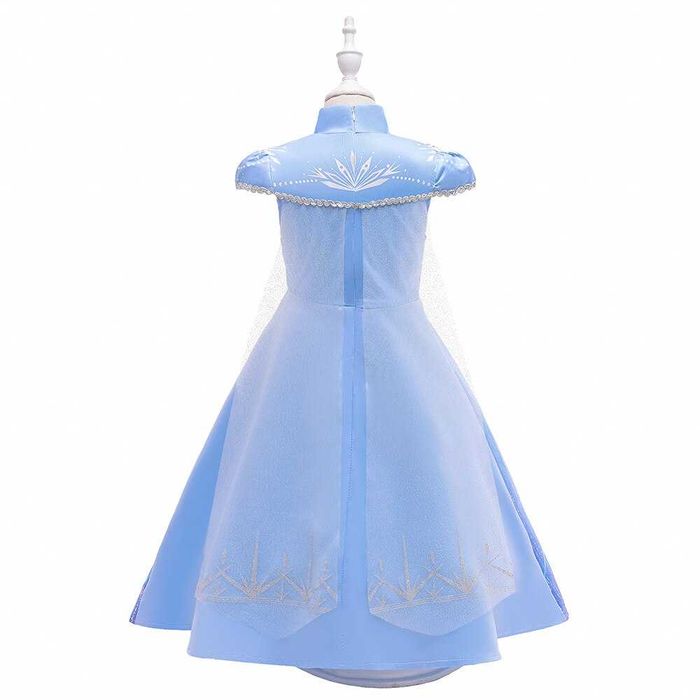 Rochie Elsa Frozen 2 maneca scurta