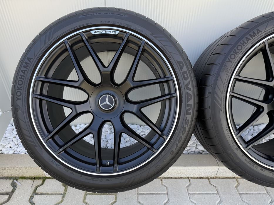 Оригинални джанти Мерцедес ГЛЕ 53 АМГ Mercedes GLE 63 AMG V167 22 цола спорт пакет Brabus пакет 63 AMG GLE 450d фейслифт гуми 285/40R22 325/35R22 bbs