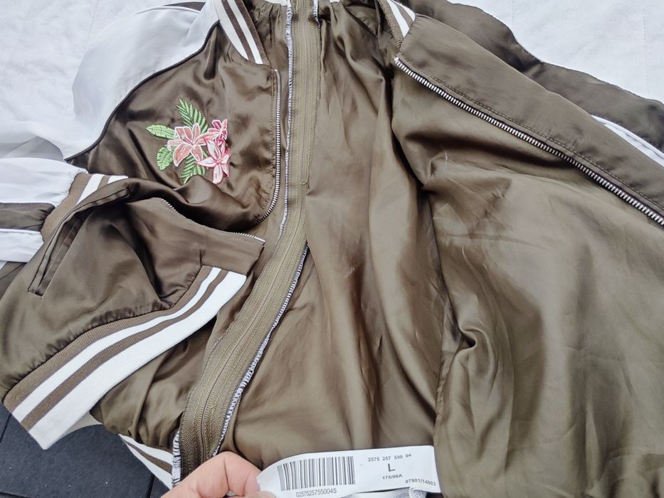 Geaca bomber Stradivarius Satin DAMA  Y2K M38