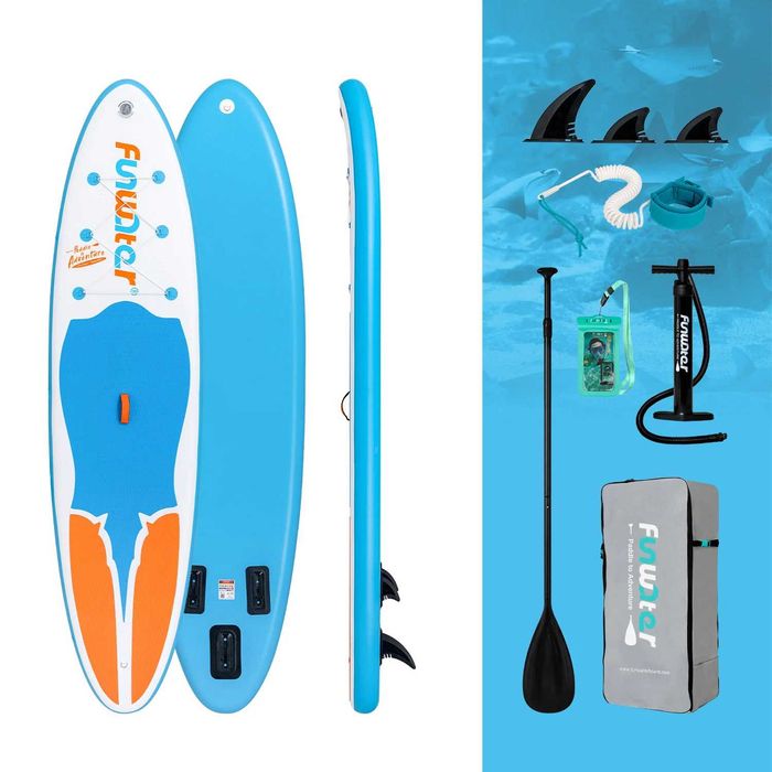 Сапборд SUP board 335 × 83 см | Самый широкий | Новый! Полный комплект