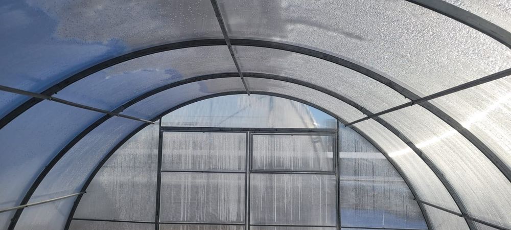 Поликарбонатна Оранжерия SUNNY Avant 4х4х2.3 метра ДхШхВ, 16 кв м