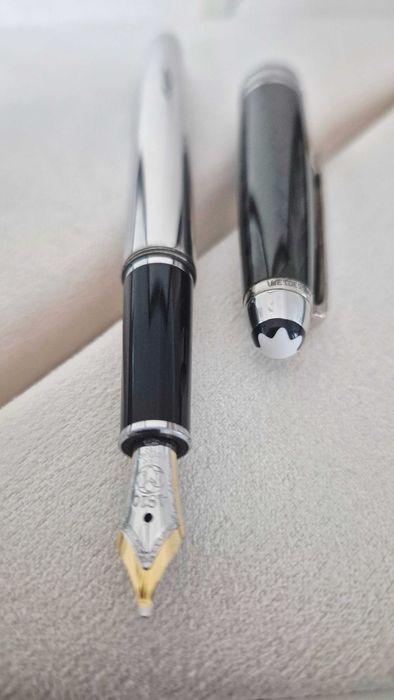 Stilou Montblanc Solitaire Carbon Steel No. 146 Le Grand
