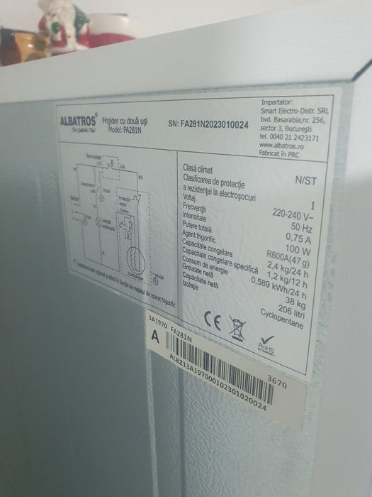 Frigider Albatros aproape nou