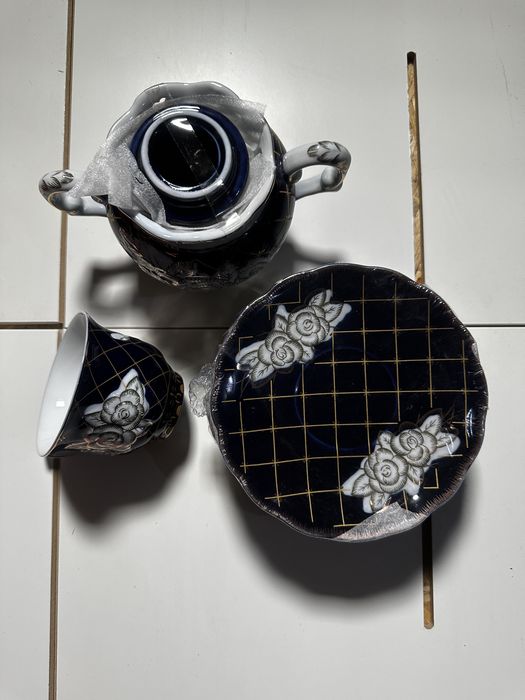 Set ceainic 6 piese Colectie NOU SIGILAT