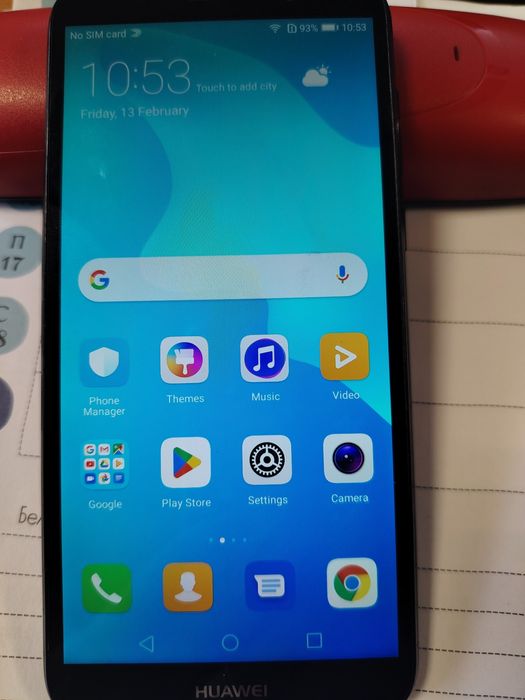 Телефон Huawei y5 2018