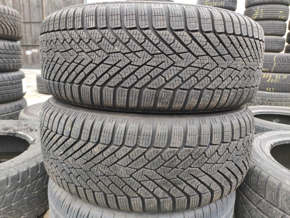2бр Като нови зимни гуми 225 55 17 - Pirelli - DOT 2024
