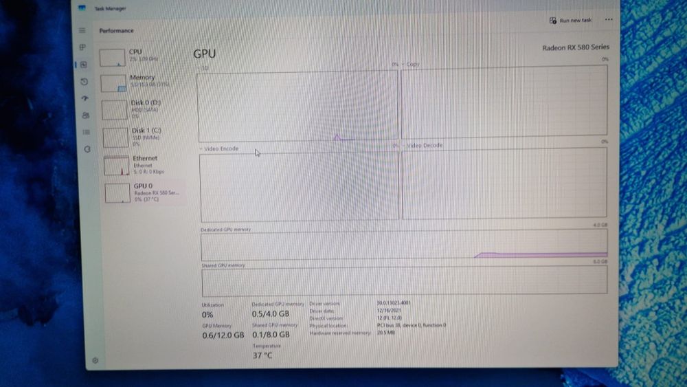Vand placa video RX 580