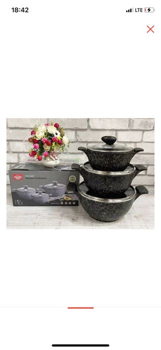 Набор казанов vakeen