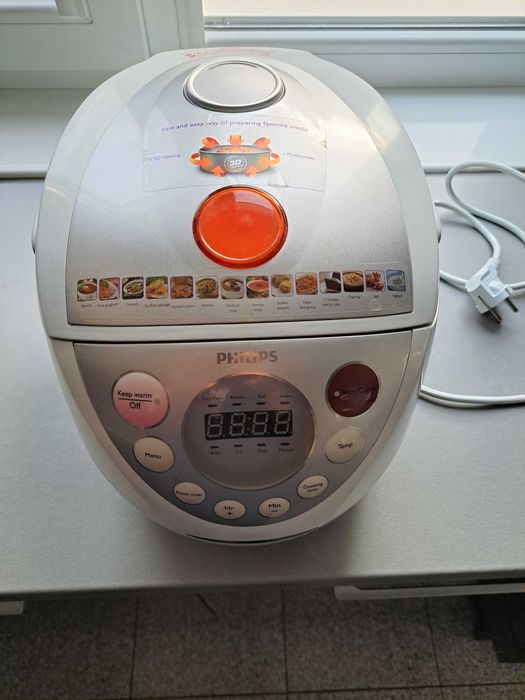 Мултикукър PHILIPS HD3139, 980W, 4л, 7 програми