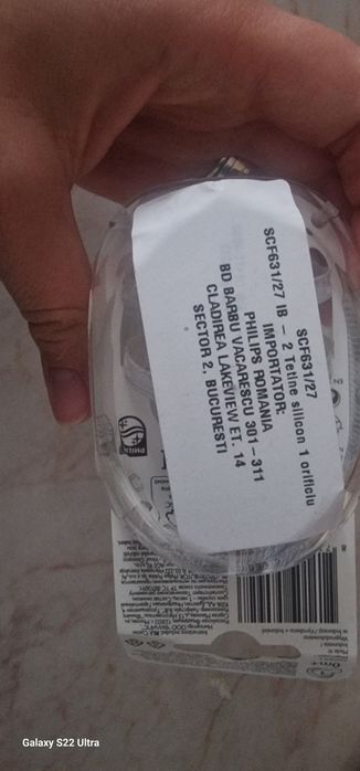 Tetine, sticlă și colector lapte Philips avent