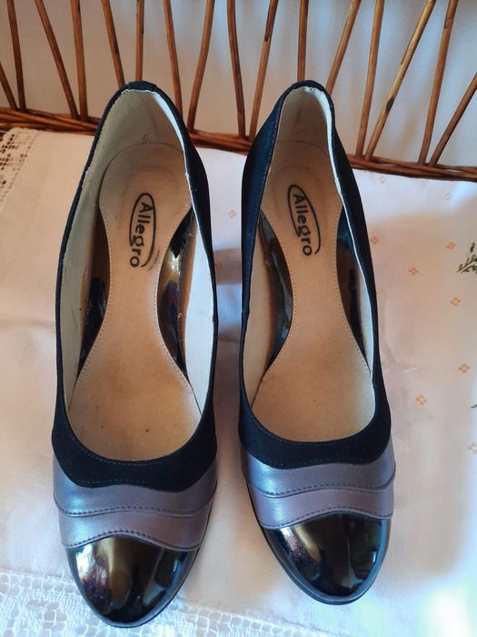 Pantofi full piele naturala