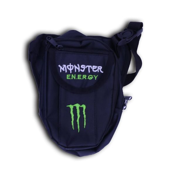Мото чанта №2244-1 Monster Energy за кръста и крака Водоустойчива мото