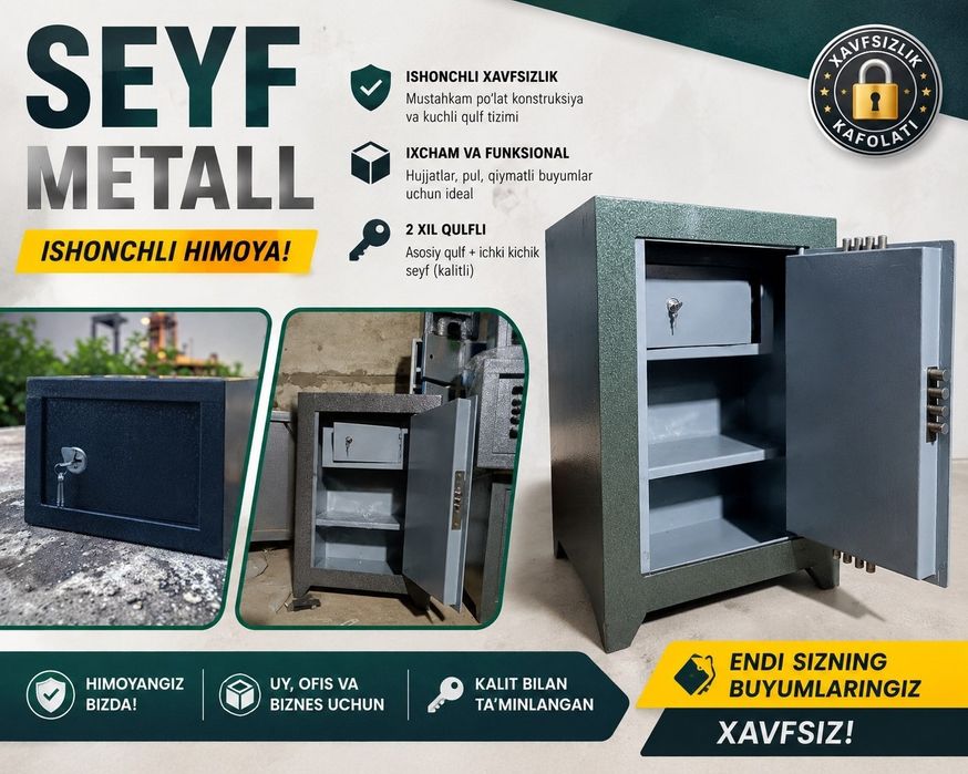 Seyf birinchi qo'l optom narx